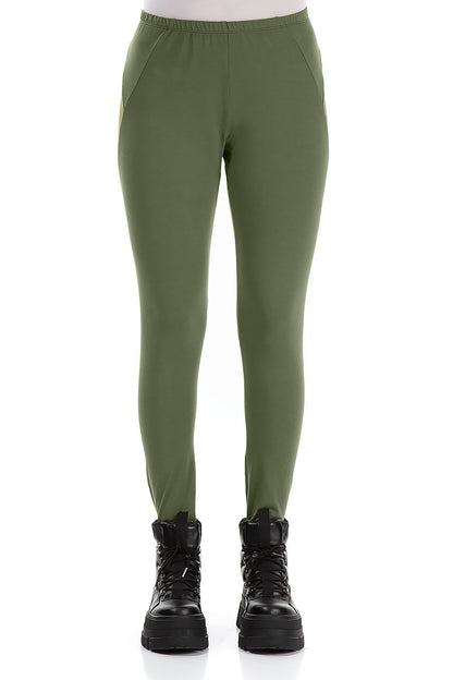 Forest Mist Cotton Leggings 1