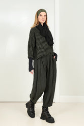 Forest Mist Mélange Linen Trousers 6