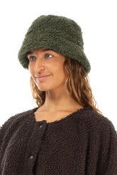 Forest Mist Teddy Cotton Bucket Hat 4