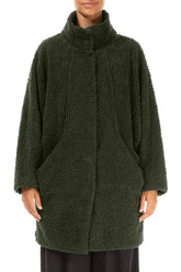 Forest Mist Teddy Cotton Coat 1
