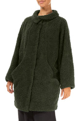 Forest Mist Teddy Cotton Coat 3