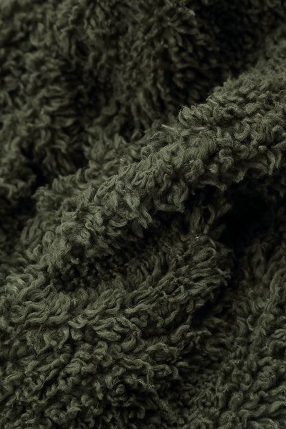 Forest Mist Teddy Cotton Infinity Scarf 4