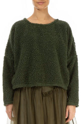 Forest Mist Teddy Cotton Jumper 2