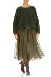 Forest Mist Teddy Cotton Jumper 5