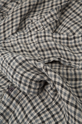 Frayed Edge Beige Heritage Check Linen Jacket 5