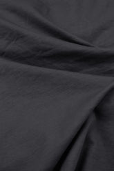 Frayed Hem Graphite Cotton Top 5