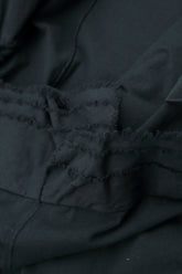 Frayed Hem Graphite Cotton Top 5