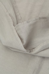 Frilly Flower Beige Silk Cotton Jacket 5