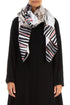 GRIZAS Abstract Art Pure Silk Scarf 1