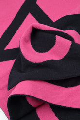 GRIZAS Fuchsia Soft Wool Scarf 3