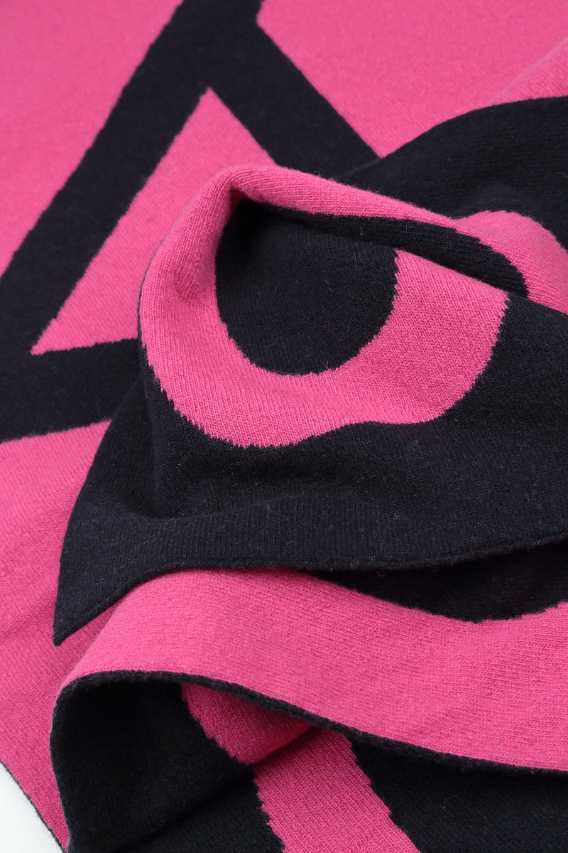 GRIZAS Fuchsia Soft Wool Scarf 3