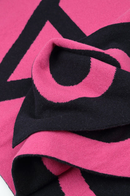 GRIZAS Fuchsia Soft Wool Scarf 3