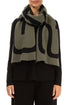 GRIZAS Khaki Soft Wool Scarf 1