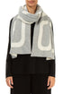GRIZAS Light Grey Soft Wool Scarf 1