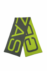 GRIZAS Lime Green Soft Wool Scarf 4