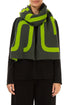 GRIZAS Lime Green Soft Wool Scarf 1