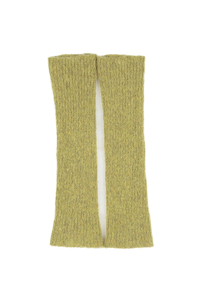 Golden Lime Wool Wrists