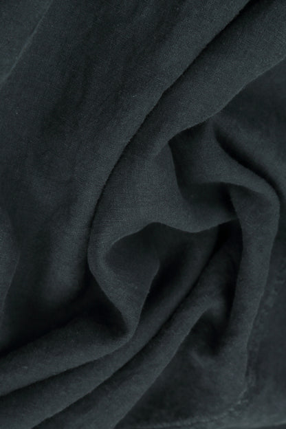 Graphite Linen Dungaree Dress 5