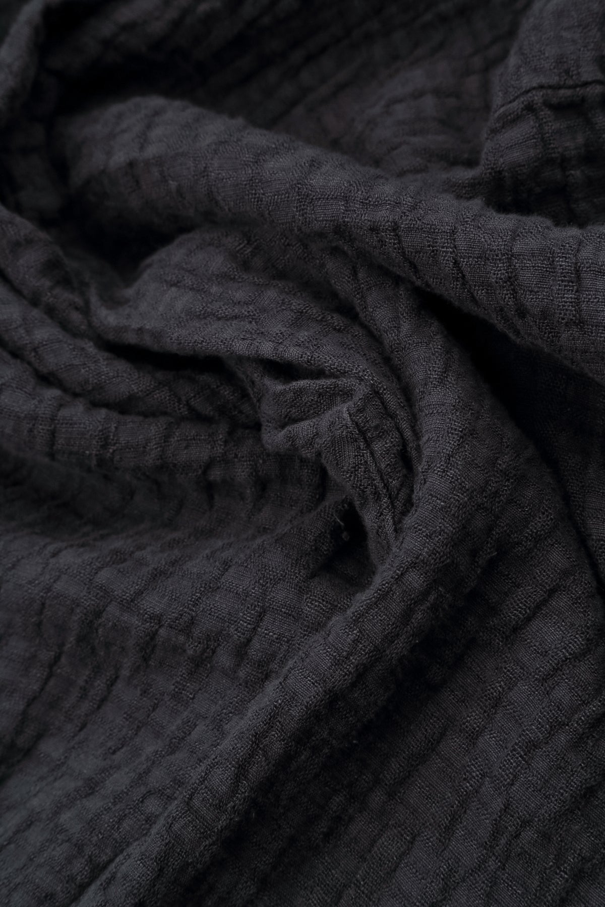 Graphite Textured Linen Trousers 5