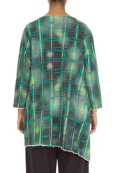 Green Check Cotton Tunic 2