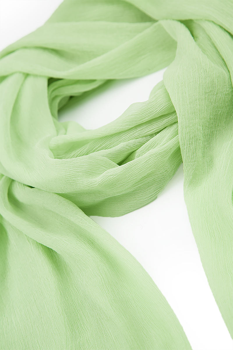 Green Sorbet Silk Scarf
