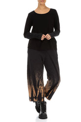 Grey Wavy Cotton Wristlets 2