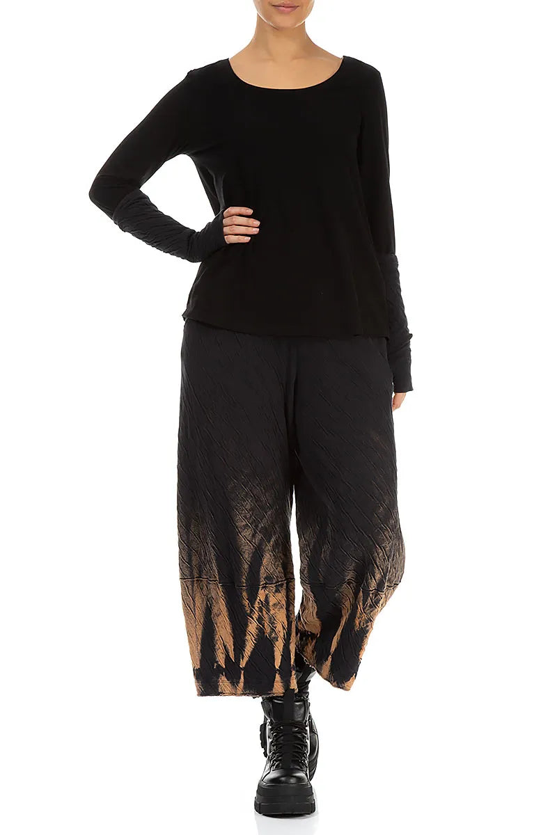 Grey Wavy Cotton Wristlets 3