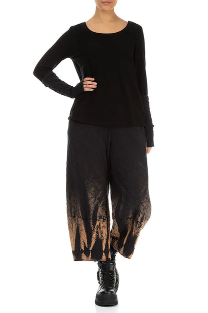 Grey Wavy Cotton Wristlets 3