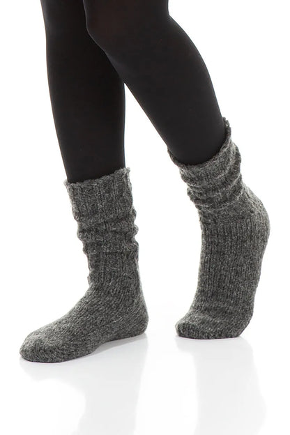 Grey Wool Socks