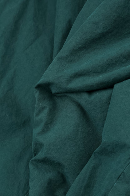 Hooded Peacock Cotton Coat 5