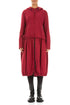 Hooded Ruby Cotton Jacket Dress 1