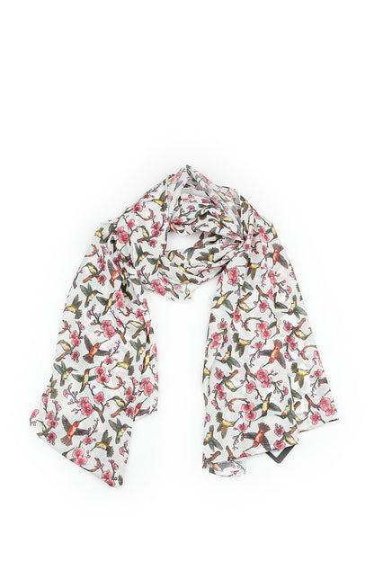 Hummingbird Blossom Light Scarf 4