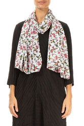 Hummingbird Blossom Light Scarf 1