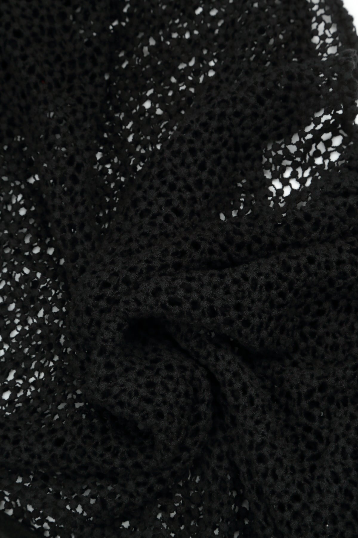 Black Broderie Cotton Skirt 4