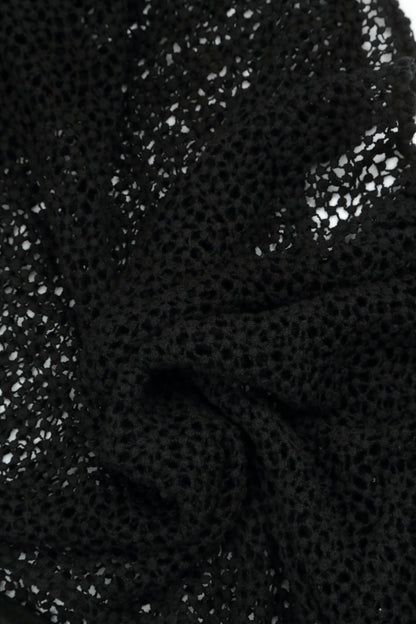 Black Broderie Cotton Skirt 4