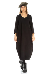 Khaki Knitted Wool Beret 2