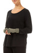 Khaki Soft Wool Arm Warmers 1