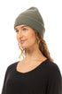 Khaki Soft Wool Beanie Hat 1