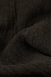 Narrow Khaki Mélange Linen Pants 4