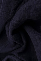 Royal Purple Mélange Linen Trousers 5