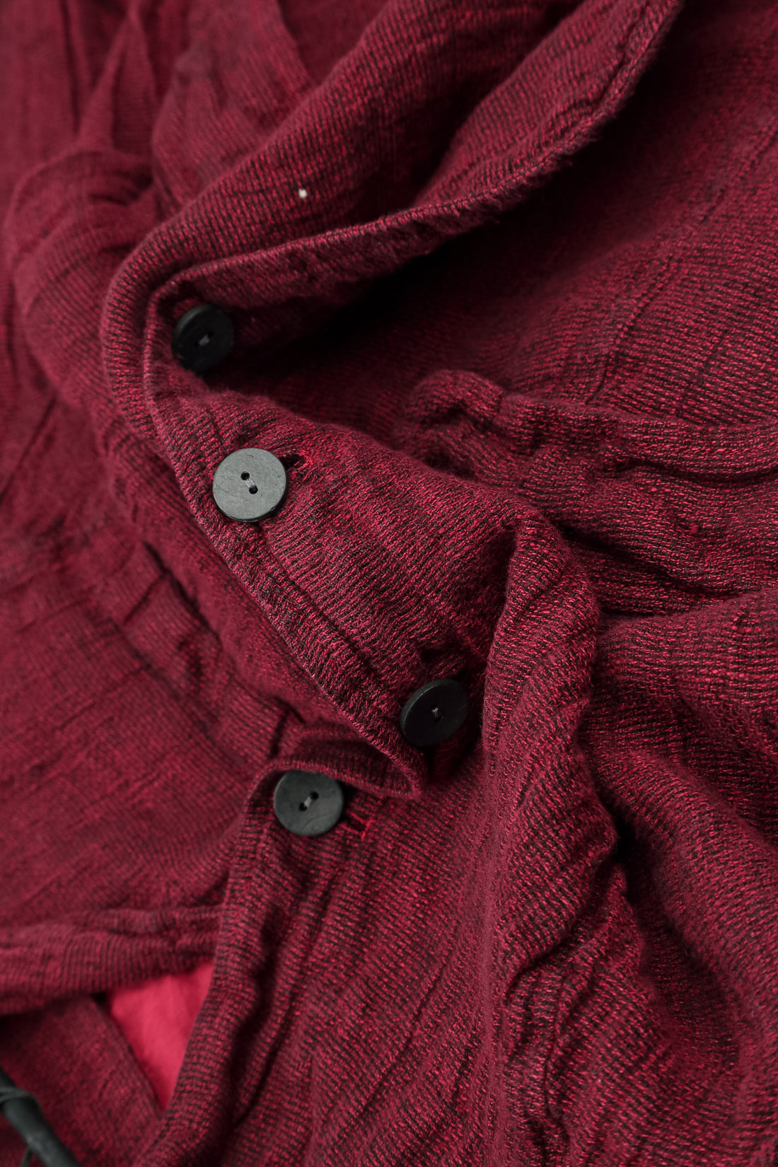 Lined Ruby Mélange Linen Jacket 5