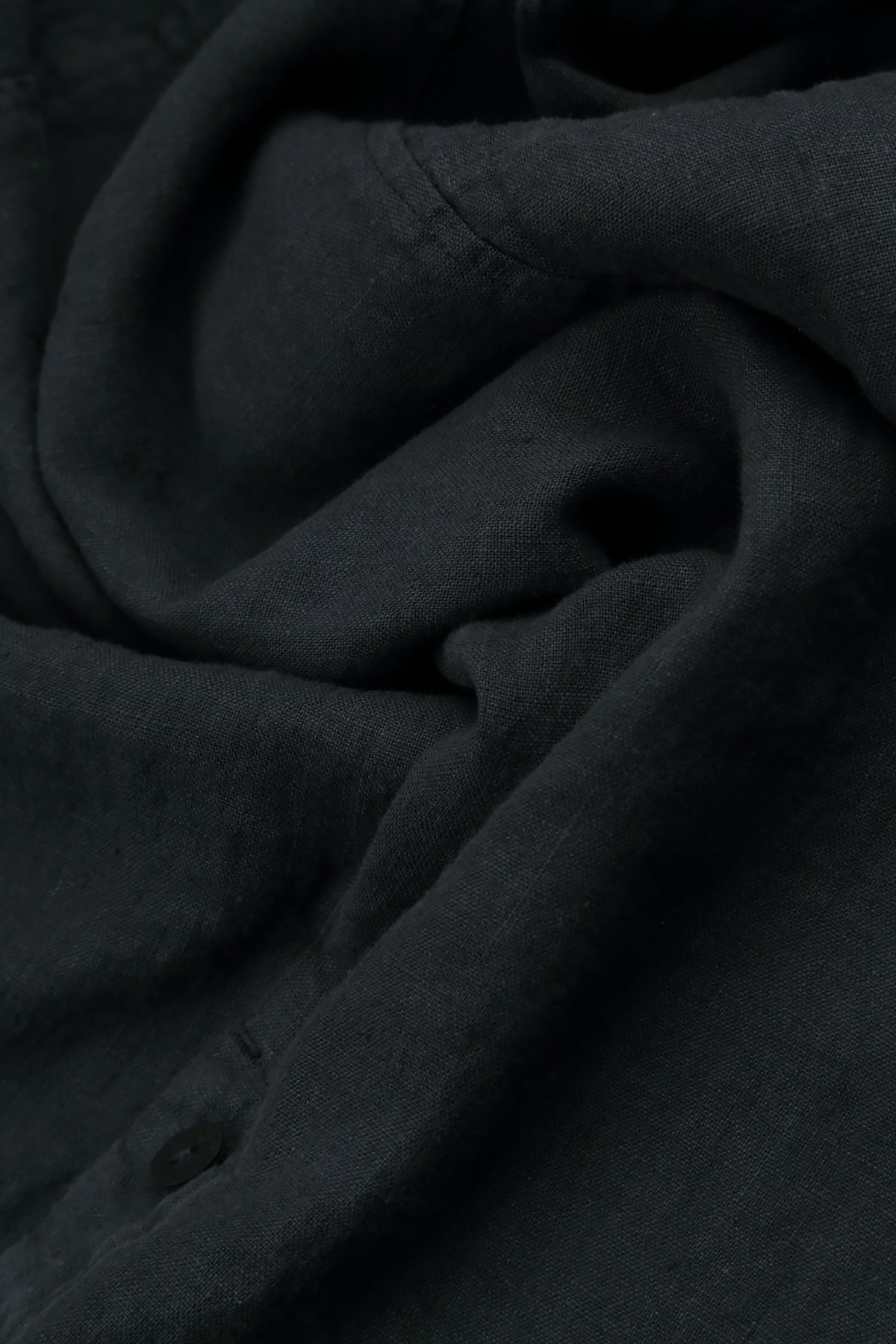 Minimalist Black Linen Blouse 5