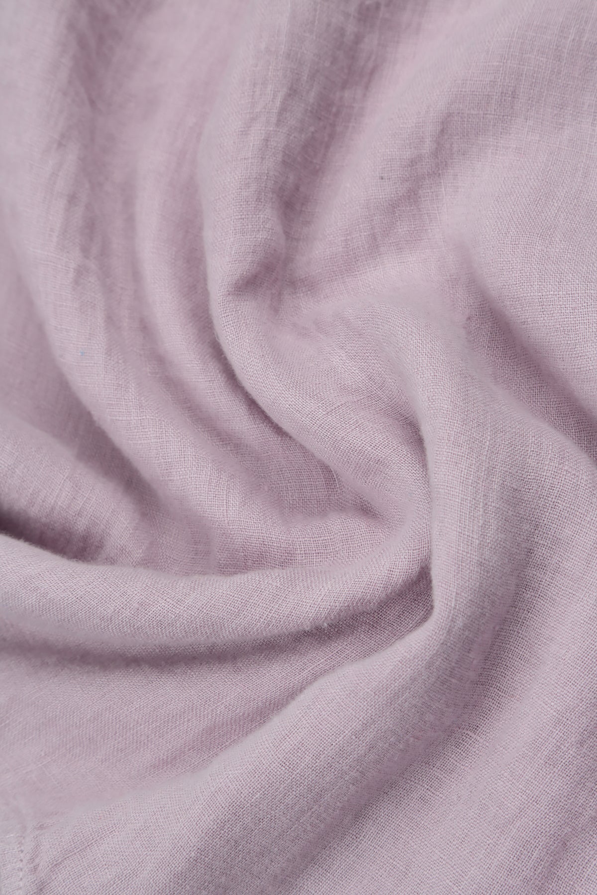 Layered Lilac Gauze Linen Blouse 5