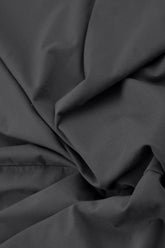 Large Pockets Graphite Cotton Dress 5