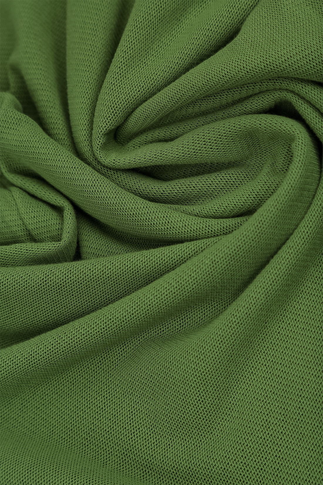 Layered Shamrock Green Mesh Cotton Top 6