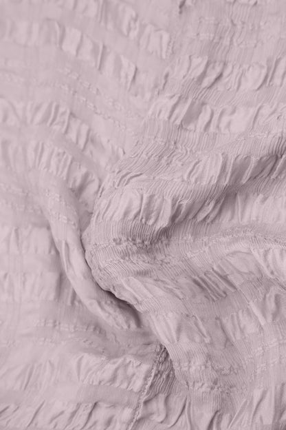 Écharpe en Soie Légère Texture Lilas