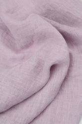 Lilac Soft Gauze Linen Scarf 4