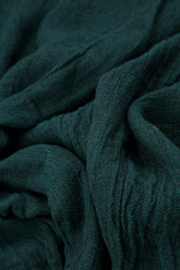 Long Peacock Mélange Linen Jacket 5