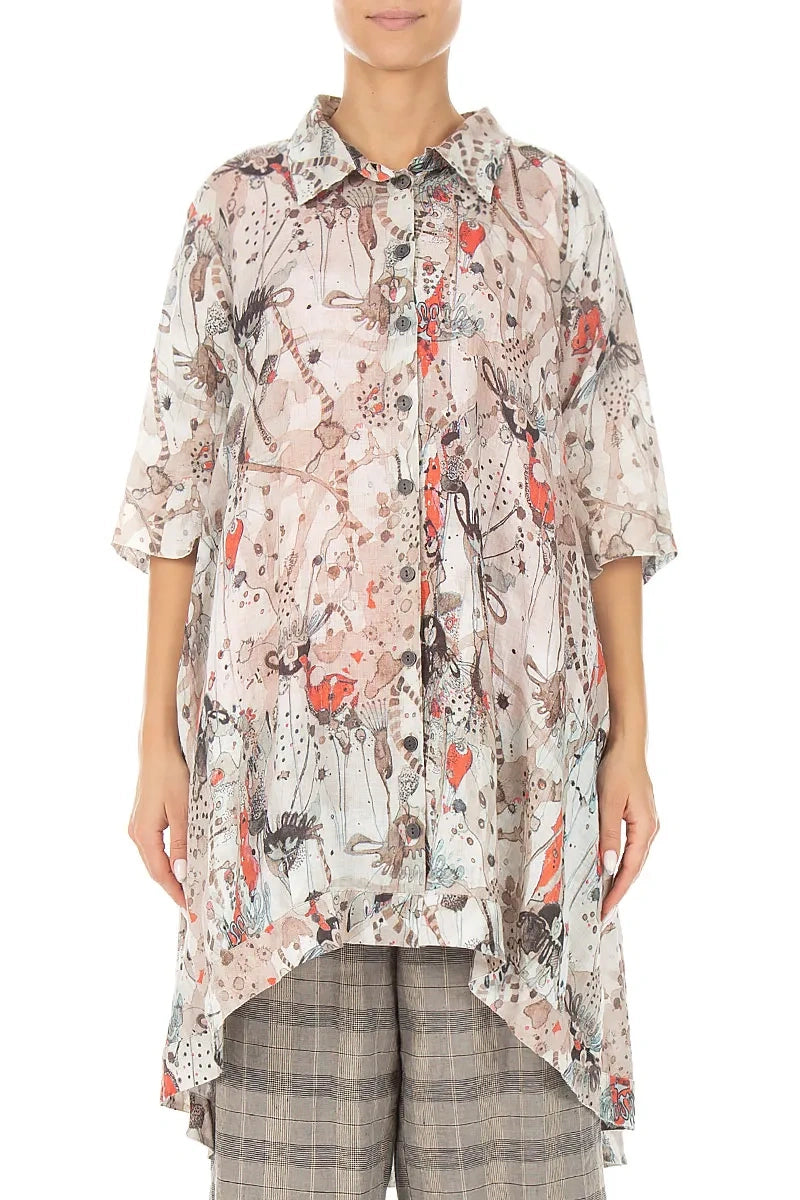 Long Savannah Linen Shirt 2