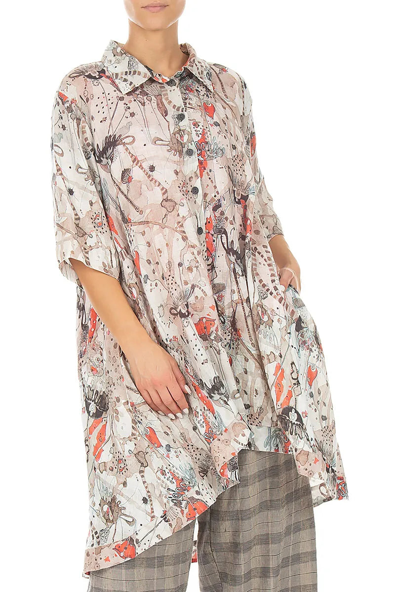 Long Savannah Linen Shirt 4